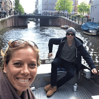 Boot fahren Amsterdam